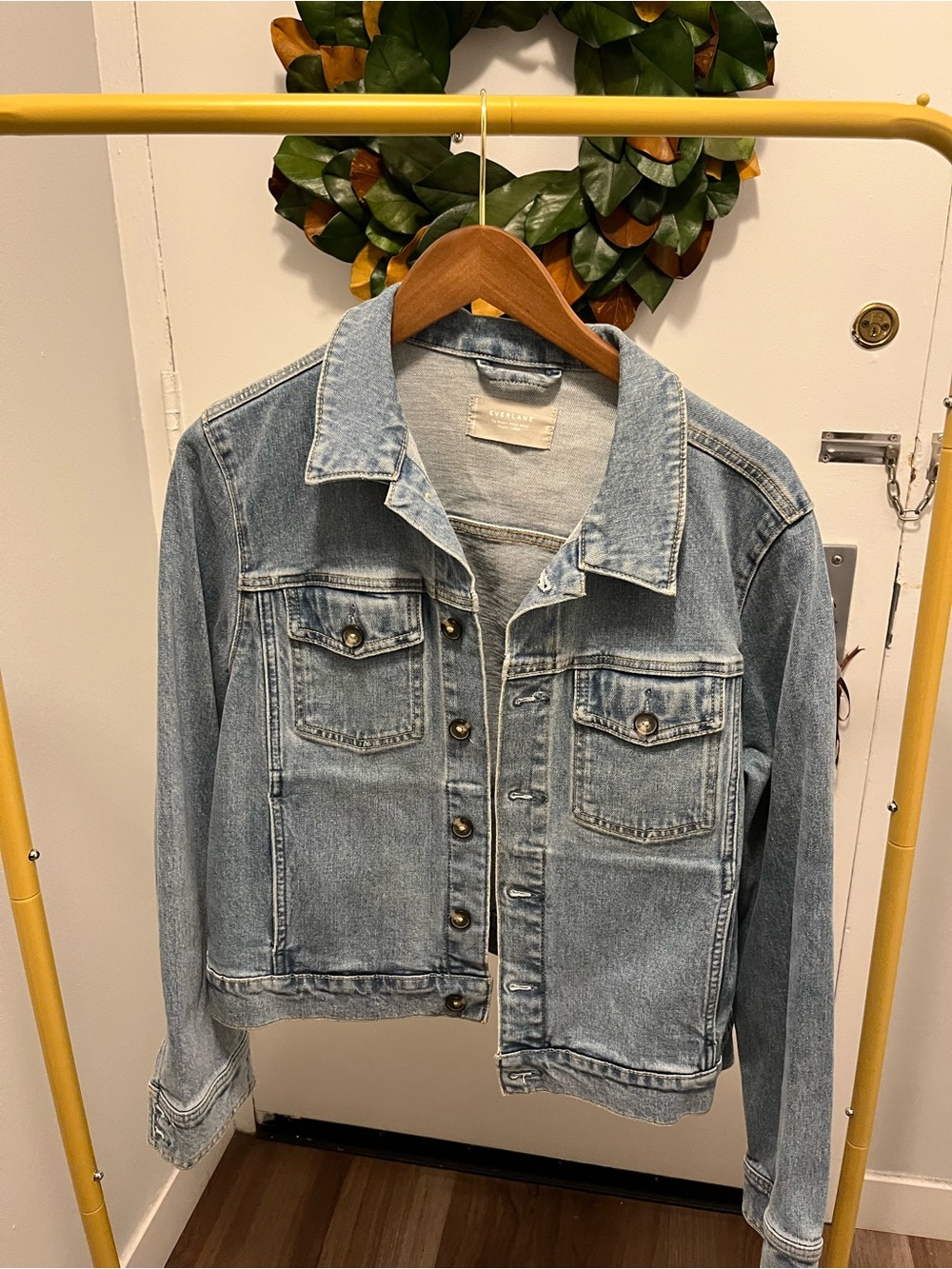 Everlane Light Blue Denim Jacket